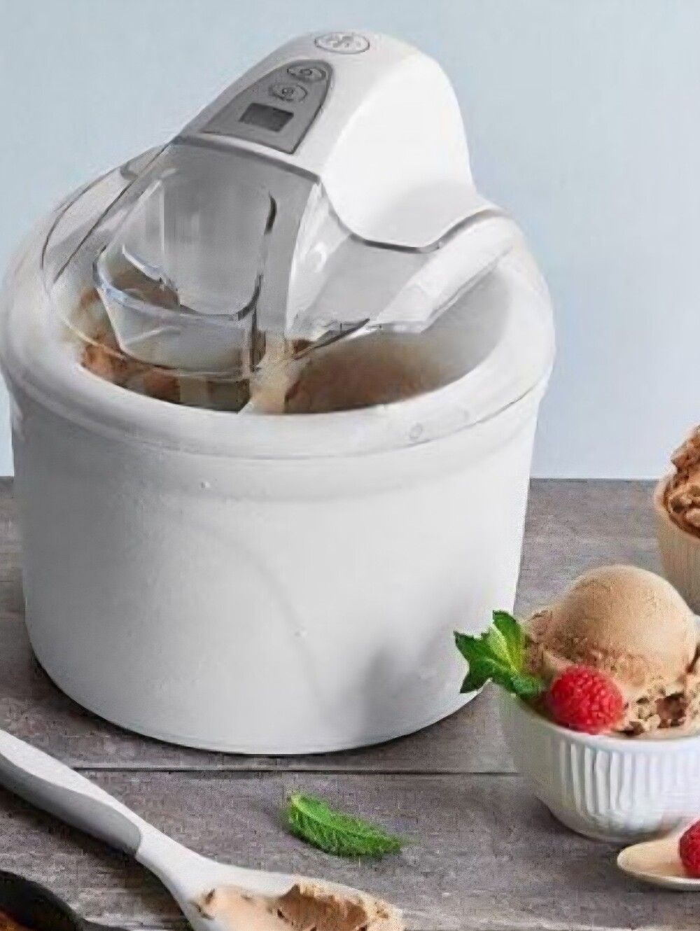 Pampered Chef Electric Ice Cream Maker Compact 1 Qt.